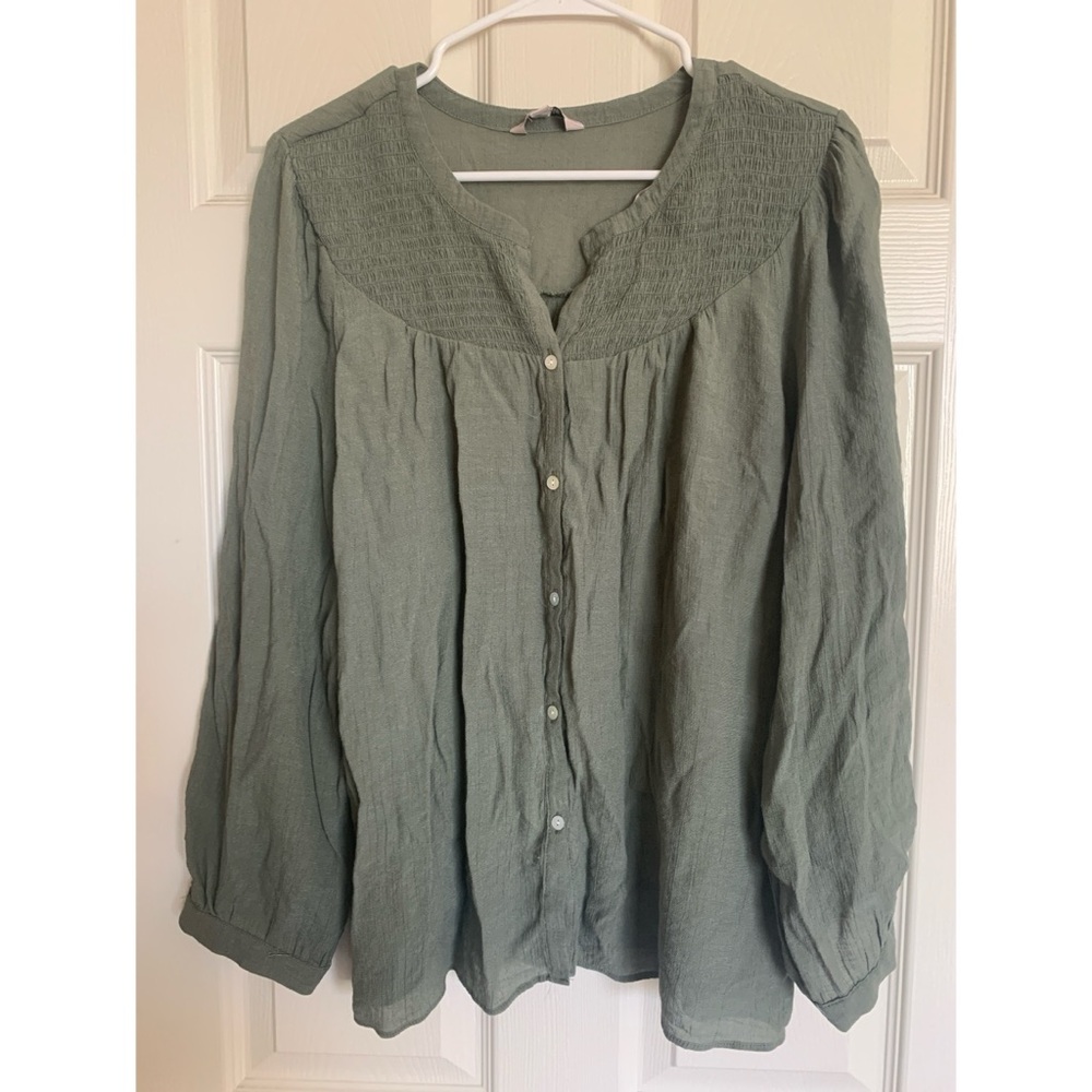 Nanette Lepore Peasant Blouse Women’s XL
